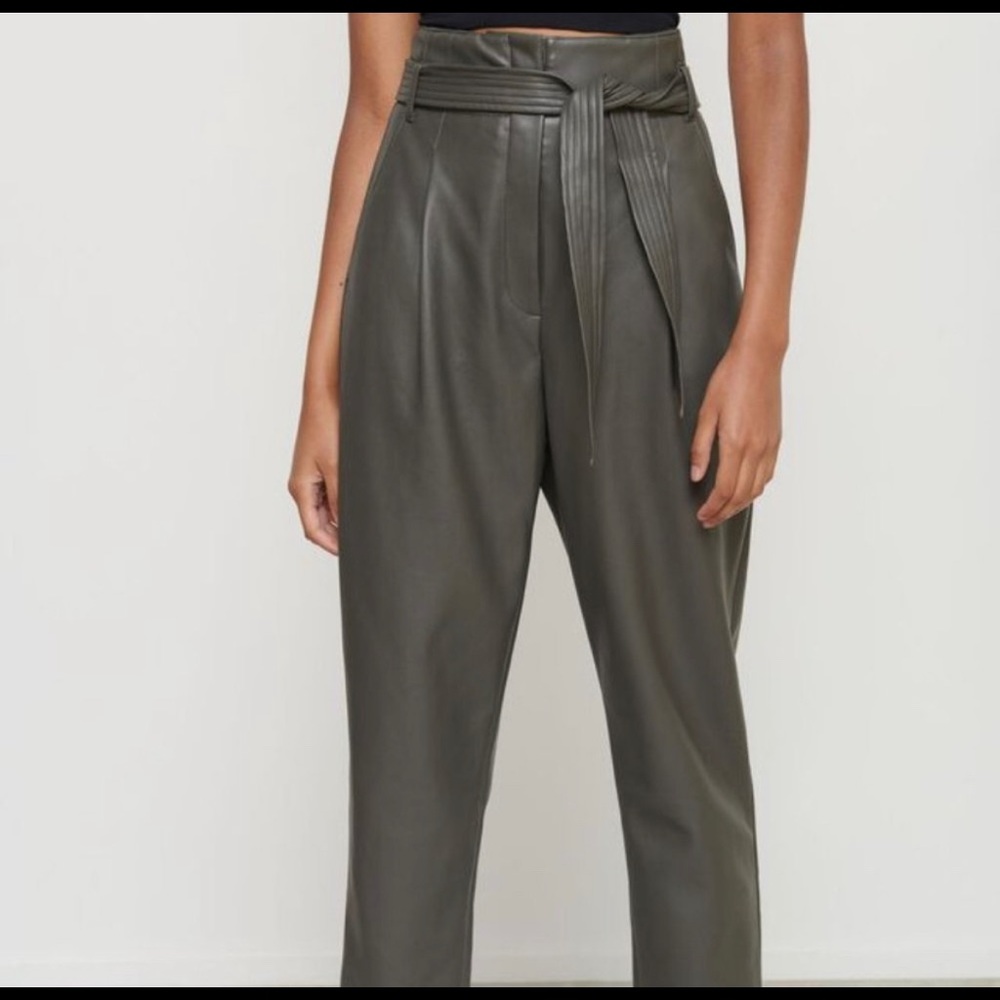 Dynamite faux leather pants